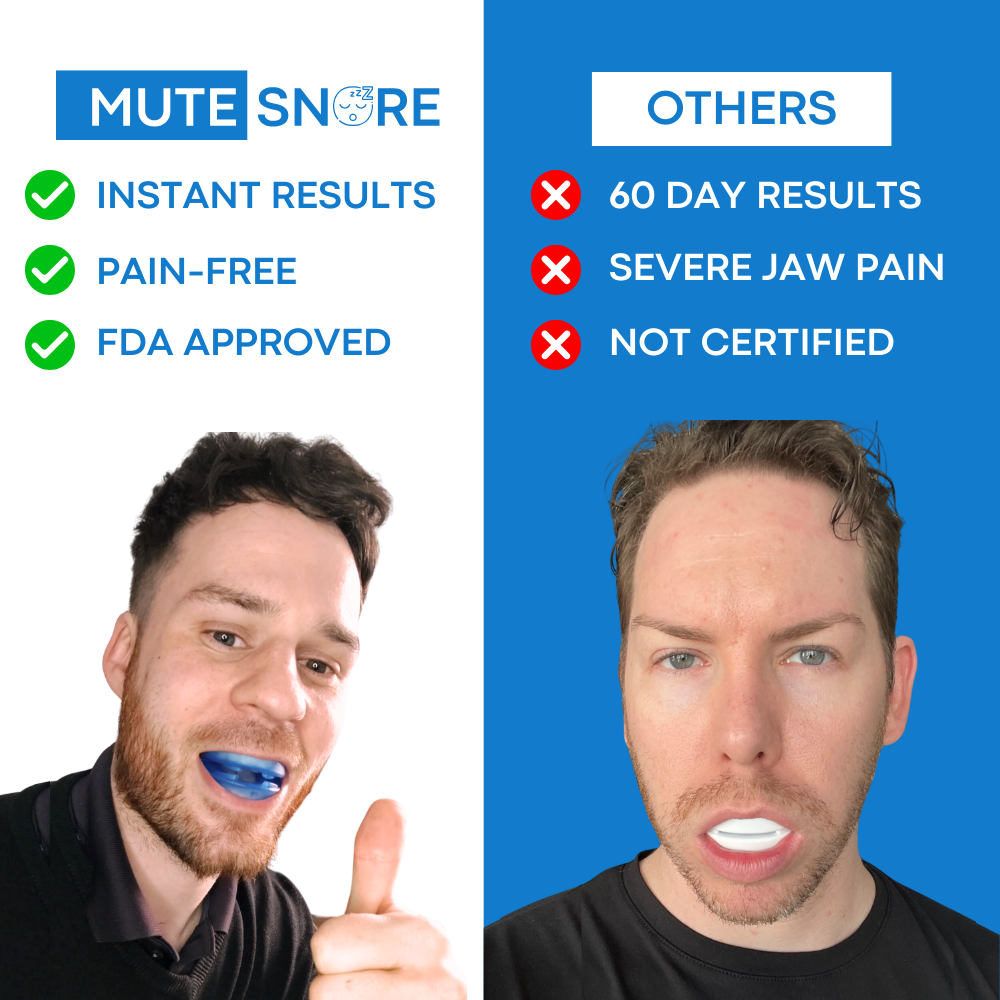 Korriva Anti-Snoring Mouthpiece – Stop Snoring & Sleep Better